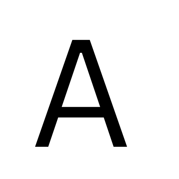 Letter A