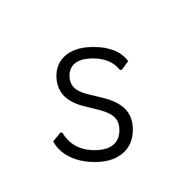 Letter S
