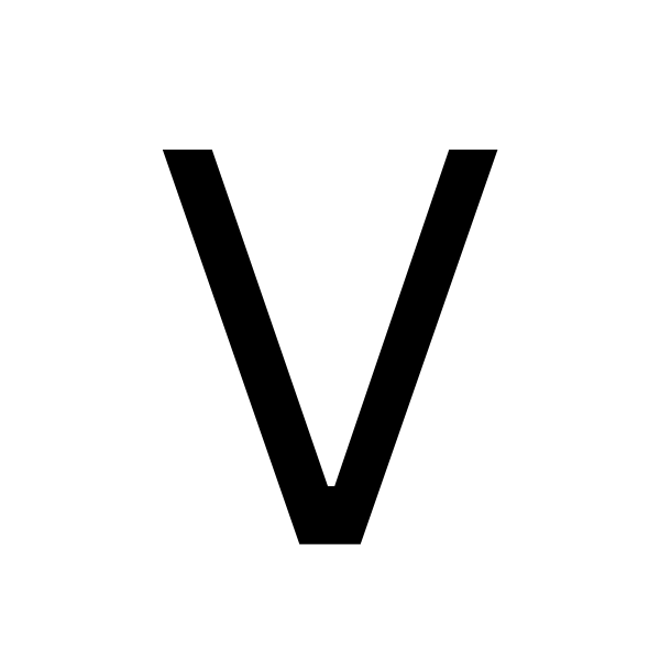 Letter V