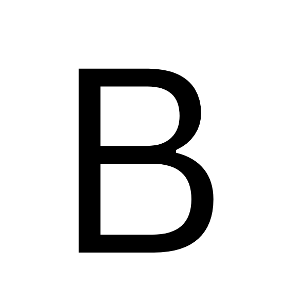Letter B