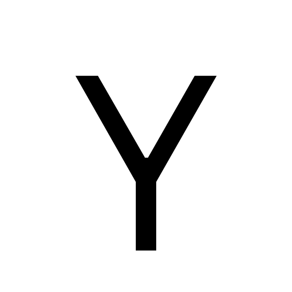 Letter Y