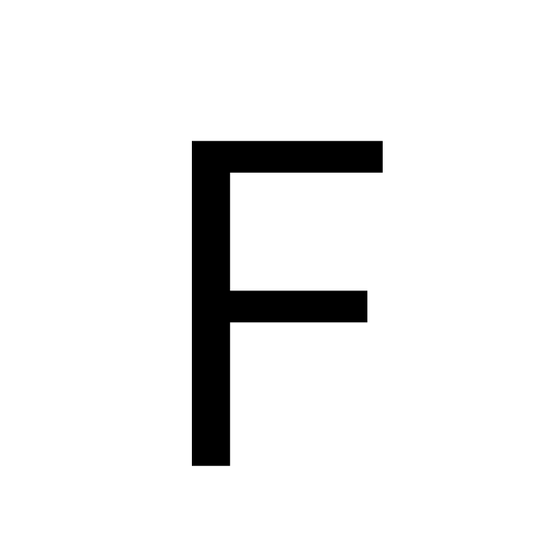 Letter F