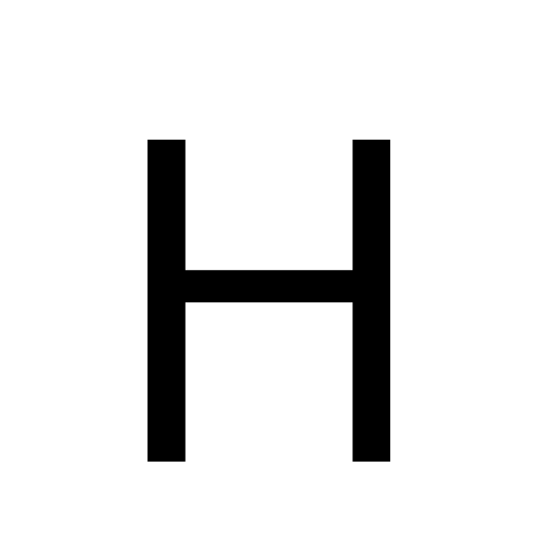 Letter H
