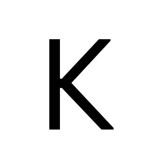Letter K