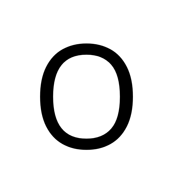 Letter O